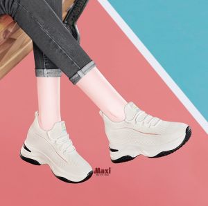 Giày độn đế cao cho nữ thoáng khí 9cm - FS23