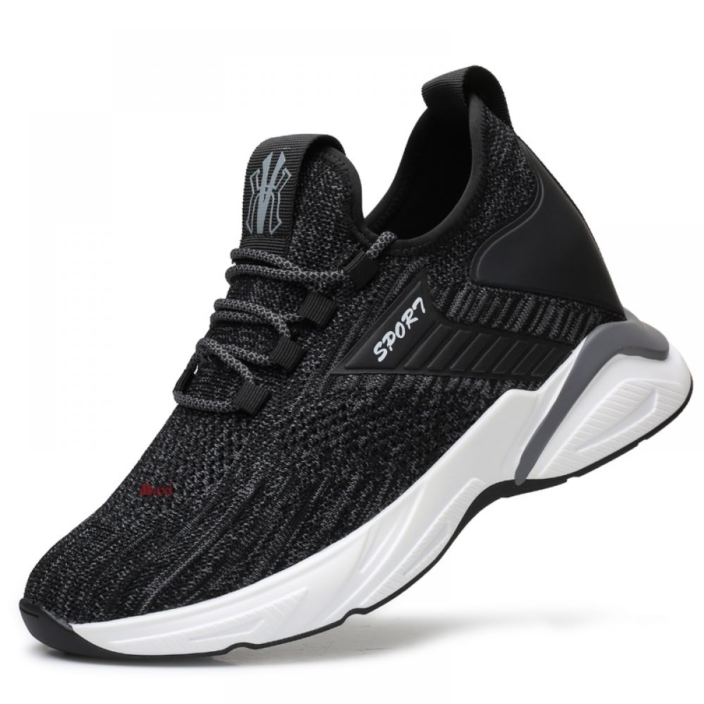 Giày thể thao nam tăng chiều cao thoáng khí, hợp thời trang - SP211