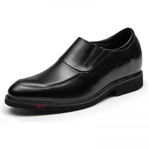 Giày cao nam da bò trẻ trung và thanh lịch màu đen MAX2110