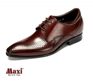 Giày tăng chiều cao cho nam dập vân cá MAX789
