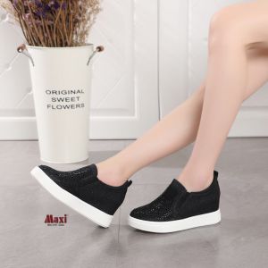 Giày cao cho nữ phối cườm siêu nhẹ FS11